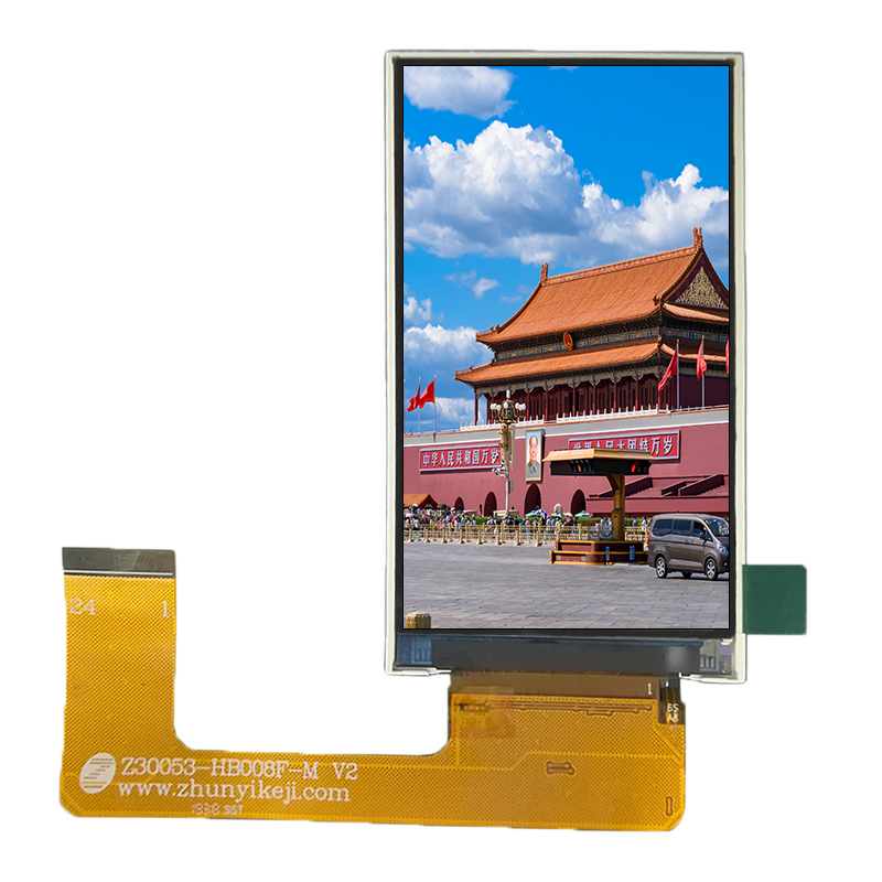 3.0in. 480 x 854 resolution MIPI port used for intelligent door locks display