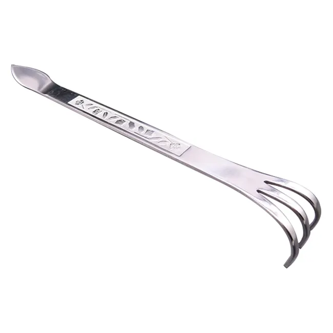 Professional bonsai tool mini rake with steel and stainless steel materials