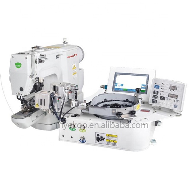 Button sewing machine high-speed computer direct-drive button button two-hole four-eye lock industrial sewing