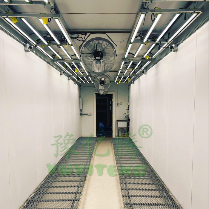 Hydroponic Growing Racks System Use In Container