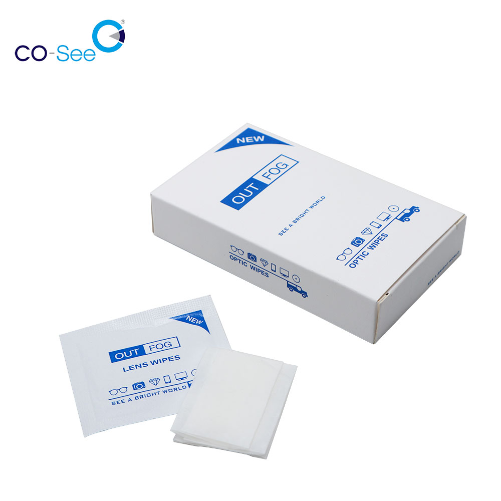 COSEE из-туман одноразовые нетканые ткани Анти-туман очки очистки ткани