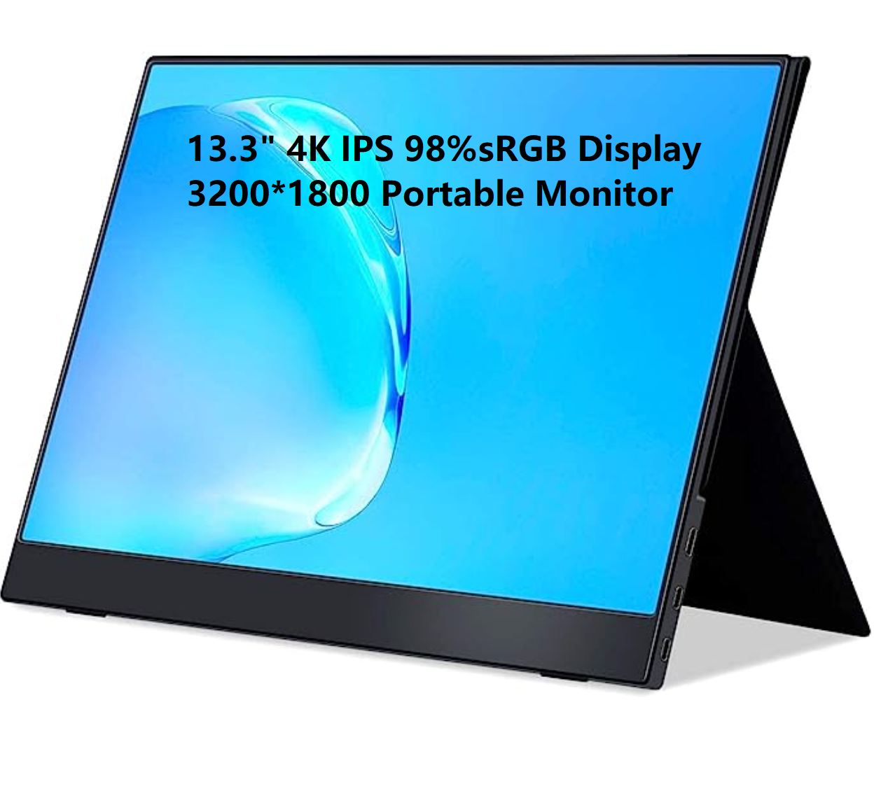 13,3 дюймов 4K 98% sRGB 3200x1800 портативный монитор HDMI Type-C IPS расширенный экран для X-box Switch телефон ноутбук PS5 4
