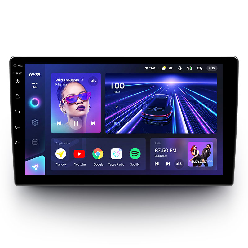 Автомагнитола TEYES CC3, автомагнитола с DVD-плеером, android 6 +, 128 ГГц