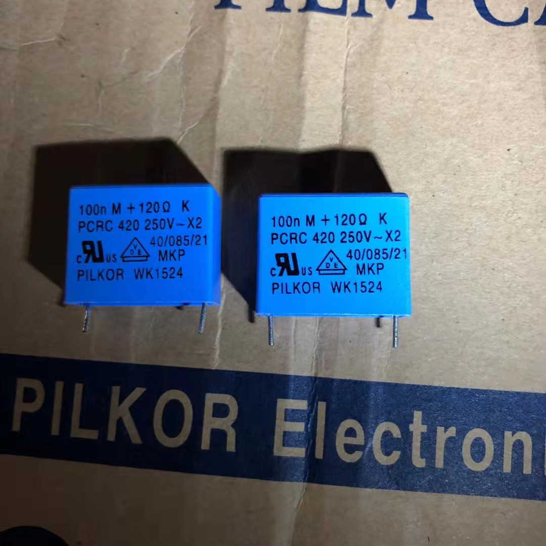 Предохранительные конденсаторы PCRC420 250V 100nf X2 MKP 0,1 мкФ 120R 250V 104M 17,5 MM 20% емкость сопротивления