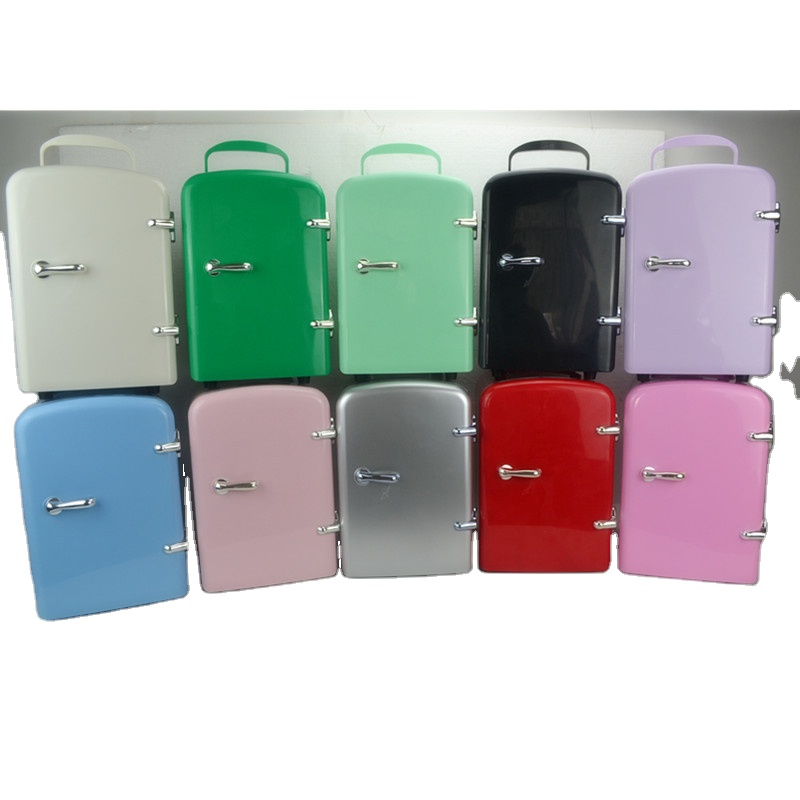 Factory wholesale Custom 4L No frost mini car fridge high quality mini fridge Multicolor