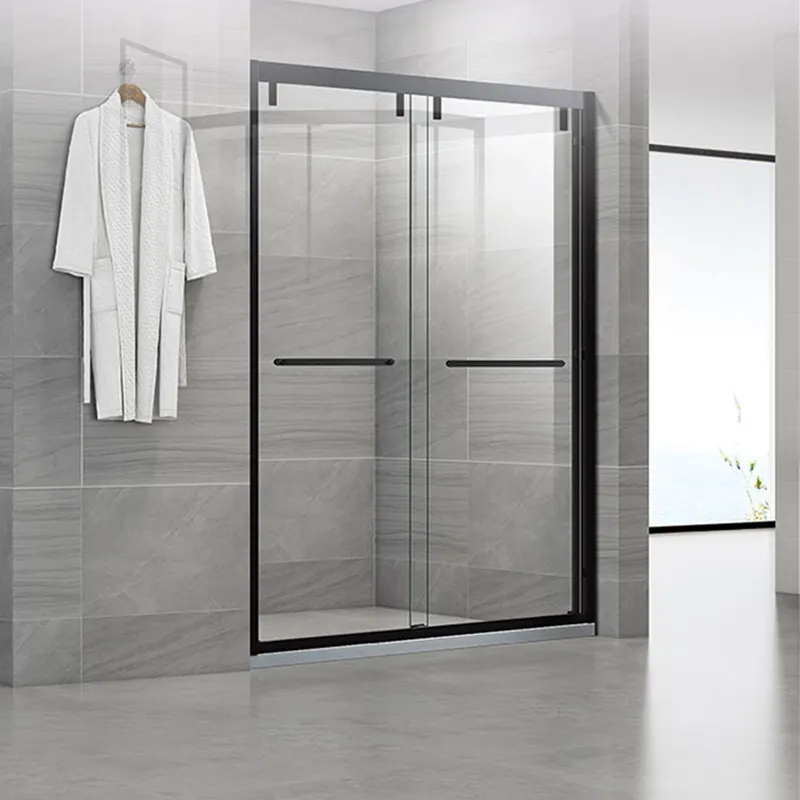 2022 Luxury Shower Rooms Glass Enclosures Sliding Shower Door With Factory Price