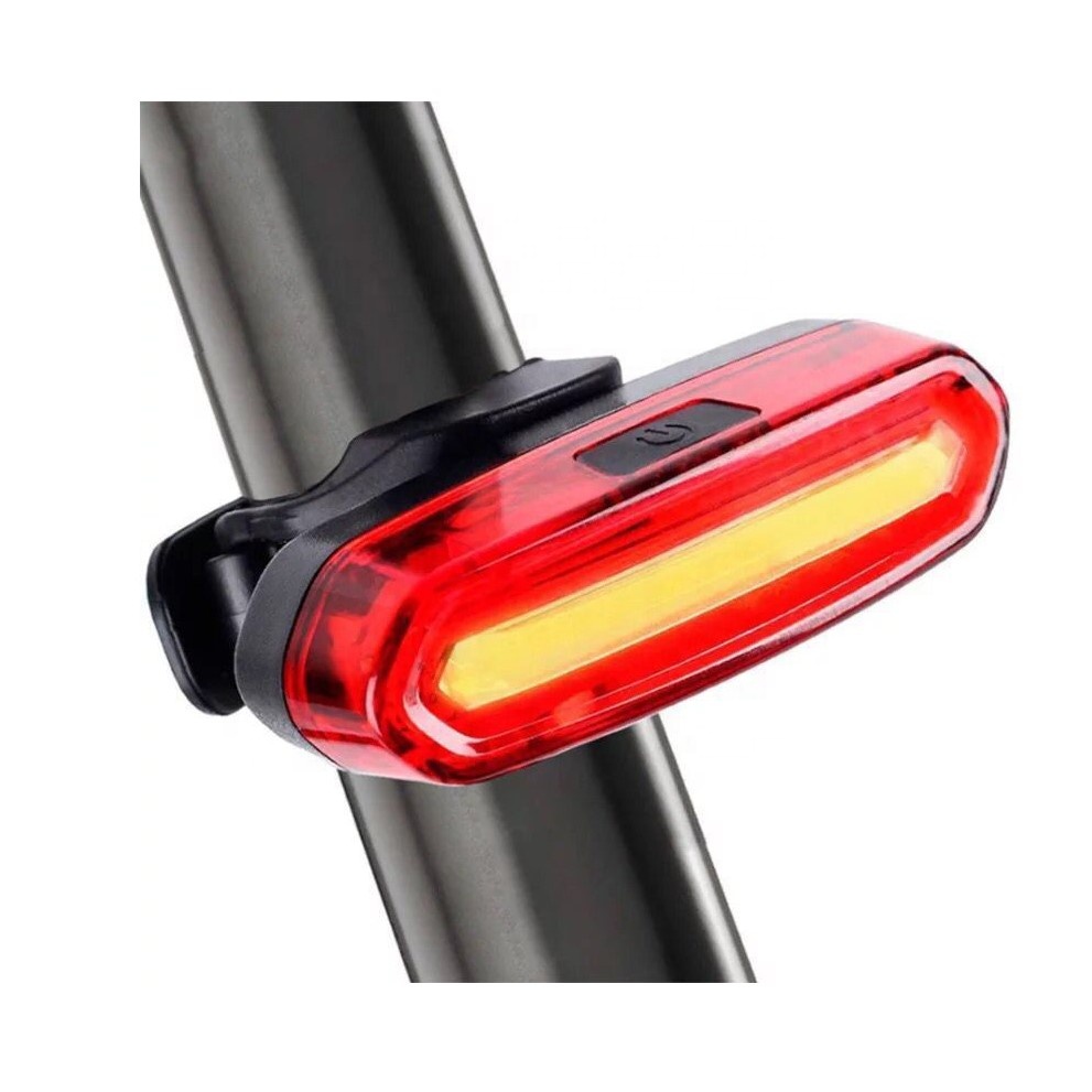 USB rechargeable Waterproof LED bike riding light rear light lamp cycling night lamp backpack light, 360 degree rotate