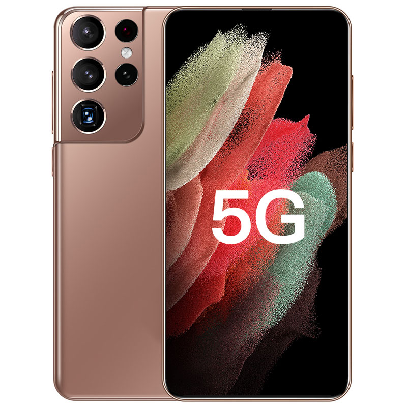 Новая мода S21 + Ультра Android мобильный телефон две sim-карты с 12 + 512 ГБ rom mtk6899 celulares смартфон