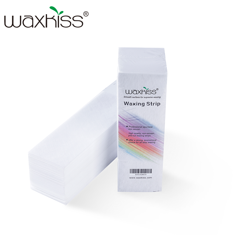 Waxkiss 2021 эпиляция воском полоски спанлейс материал воск полоски 100 шт в пакете