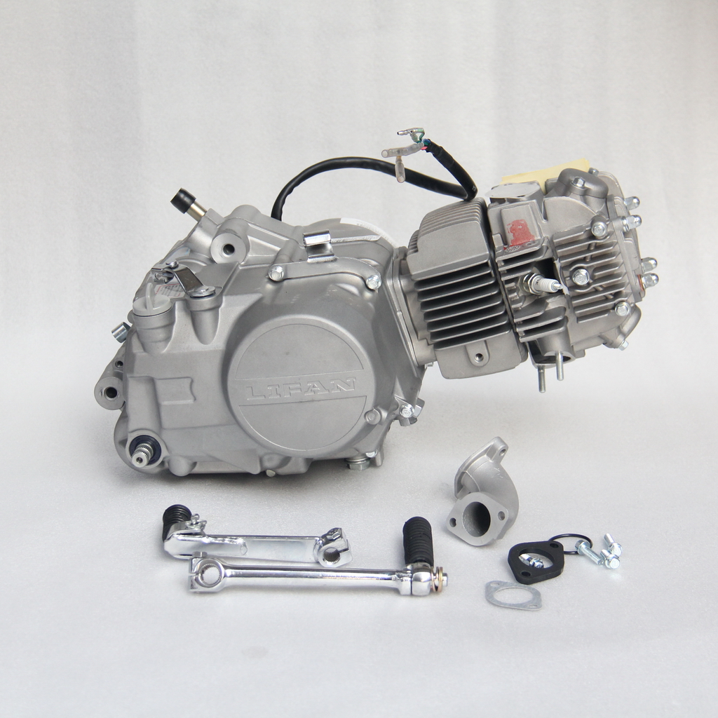 Lifan 140cc Мотоциклетный Двигатель с механическим отключением, сцепление для всех мотоциклов с бесплатным комплектом двигателя, готовый к использованию