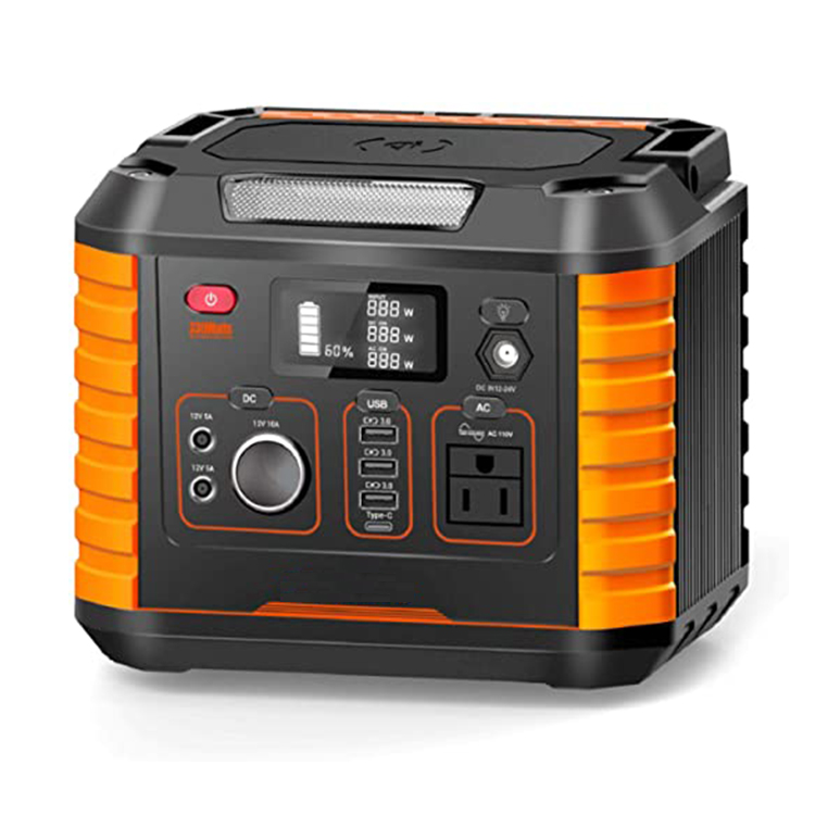 330 watt wireless charging camping home use mobile portable power stations 330W solar panel generator with panels included