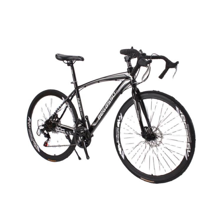 Wholesale high quality mountain road bikes/alloy frame road bike racing bicycle/cheap dual disc brake road bike