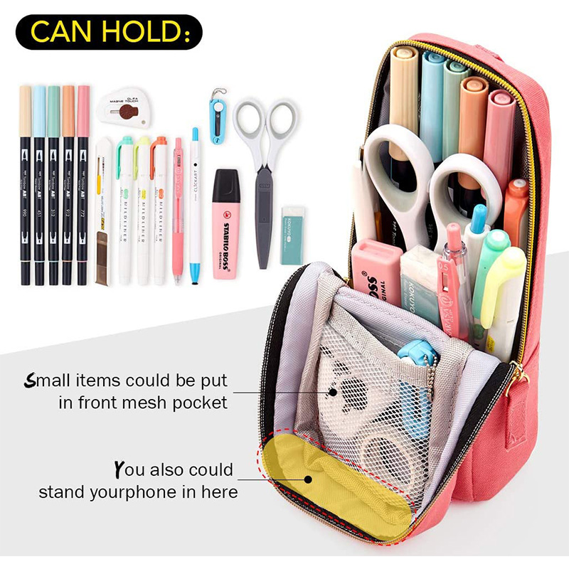 Customized Pencil Pouch Pen Bag Pencil Case for Teen Girl Boy Students