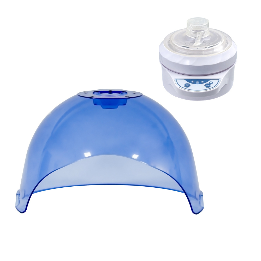 mini led new best beauty skin photon therapy multi-functional led red & blue facial hydrogen water oxygen steamer mask for sale