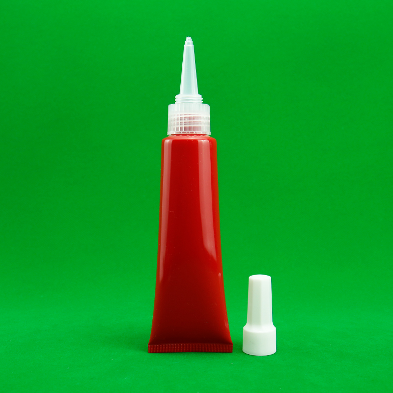 50ml 250ml red Empty Plastic Bottle BB Cream Tube Foundation soft Plastic Tube