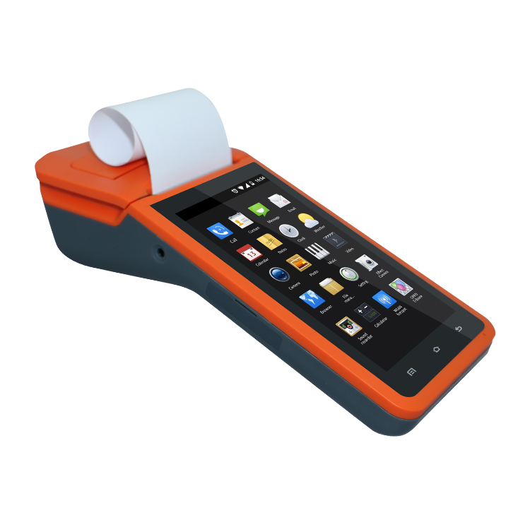 Android портативный pos с 58 мм системой принтера molile machine