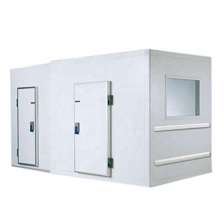 Meditech high quality assembly pvc curtain supermarket cooling polyurethane cold storage room for fruit vegetable
