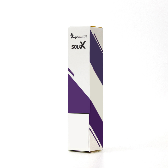 Упаковка электронной сигареты от производителя, одноразовый вейп pod Vapeman Solo X, набор для вейпа, коробка для печати логотипа на заказ