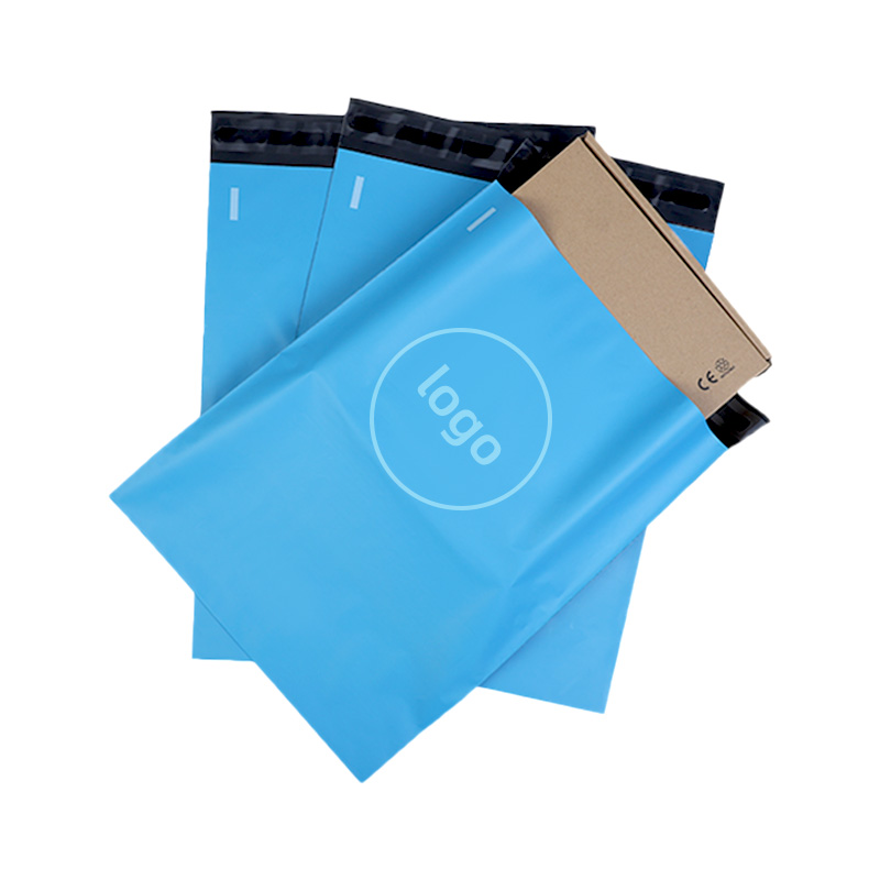 custom logo plastic courier poly seal mailing bag side sealing courier bag making machine