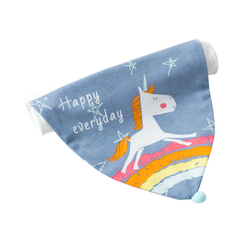 Baby plus pad back sweat-absorbent towel kindergarten baby sweat towel spring and autumn children sweat towel pure cotton