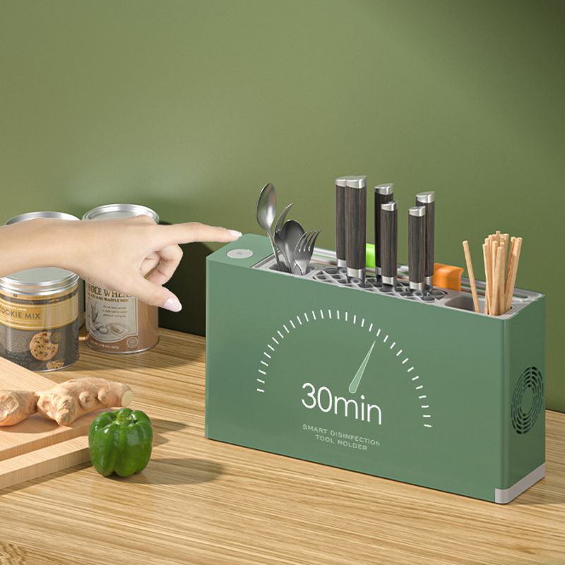 UVC Disinfection Knife Holder Kitchen Cutting Board Sterilizer Holder