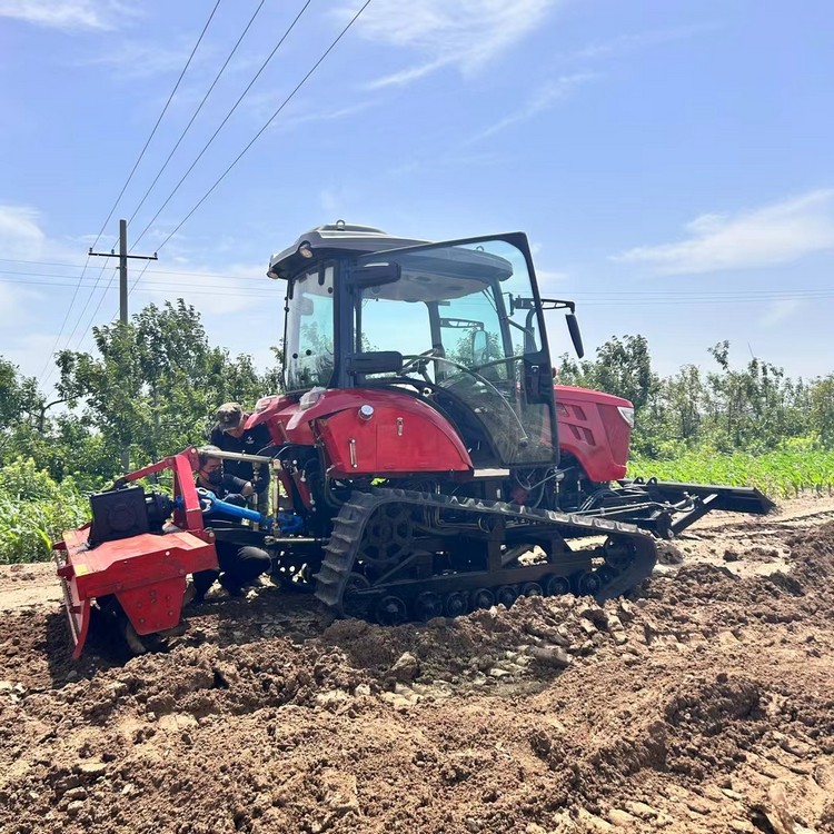 Farm Crawler Small Rotary Cultivator Track Power Weeder Cultivators Mini Tiller Cultivator Tractors With CE Approved