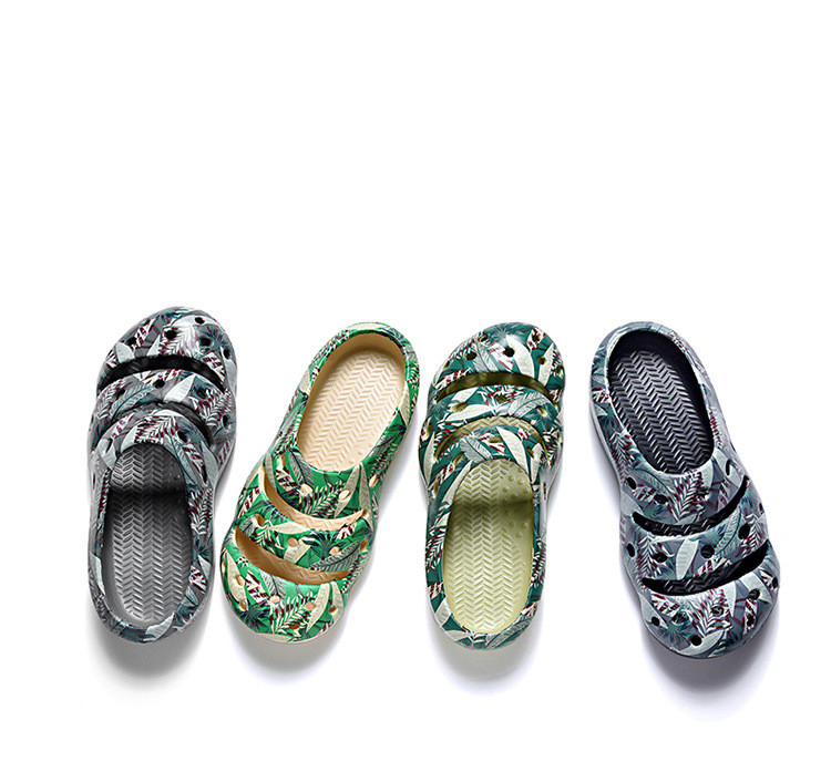 2021 Men's casual shoes men wear slippers outside in summer fashion sandals outdoor anti-skid men's outdoor Baotou beach sandals