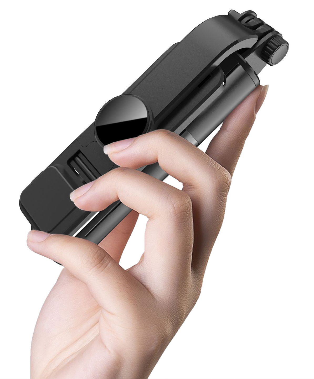 L10s Aluminum Alloy Mini Bluetooth Tripod Selfie stick with fill in Light