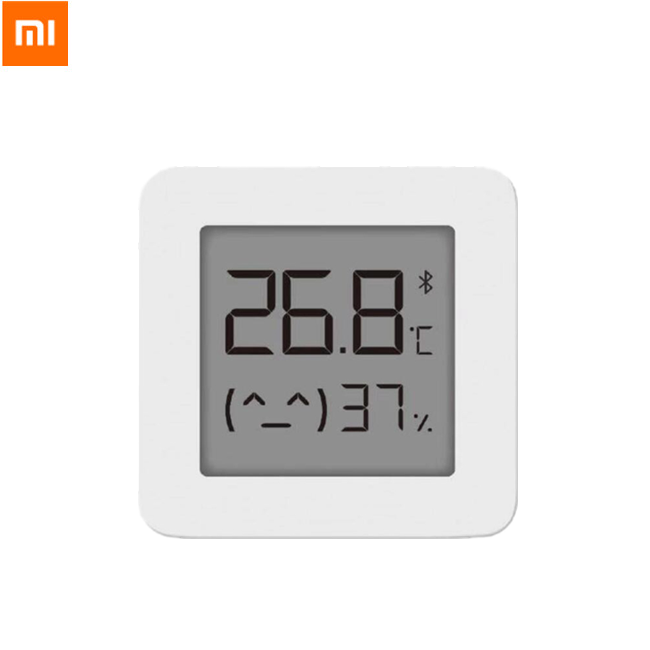 [НОВЫЕ] Xiaomi Mijia датчик температуры влажности Bluetooth 2 беспроводной Smart Электрический цифровой сенсорный экран Смарт домашний измеритель влажности