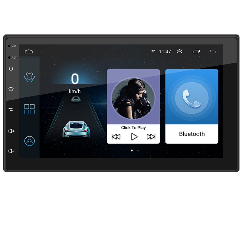 7 дюймов полный сенсорный экран android автомобильный стерео с поддержкой Wi-Fi GPS навигации автомобиля радио 2 din
