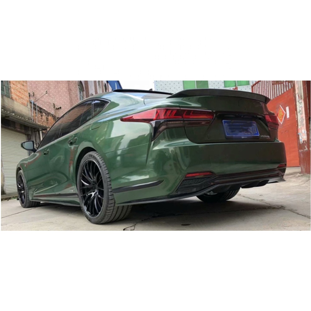 Задний спойлер для багажника из углеродного волокна, крыло подходит для Lexus LS350 LS500h 2017-2021 DD, стиль, высокое качество, тюнинг автомобиля