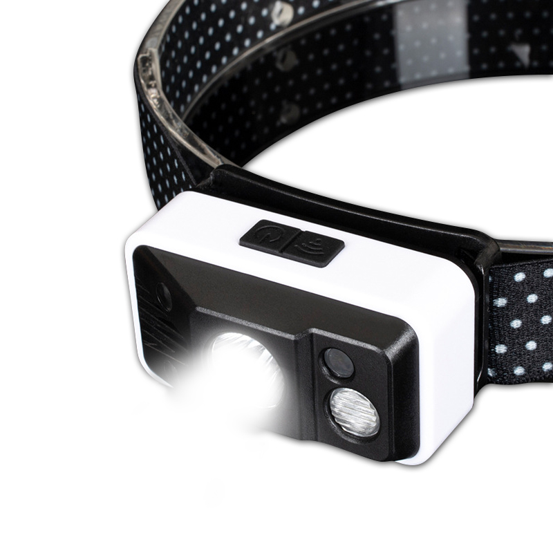 IPX4 Waterproof Adjustable USB Charging Sensor Headlamp High Power USB Headlamp for Mining Running