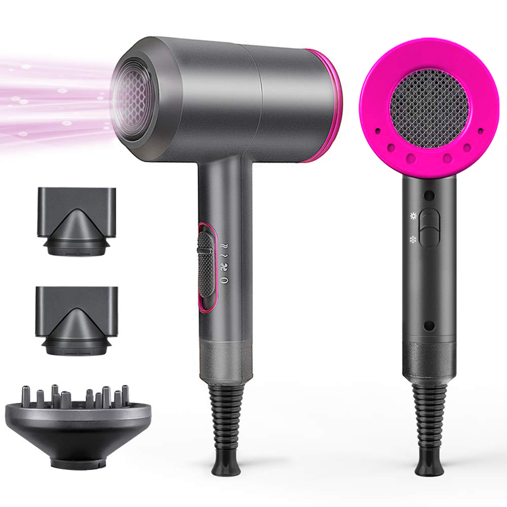 Ulta Professional Custom Hair Dryer Ionic Rechargeable Bling Hair Dryer Negative Ion Hair Blow Dryer For Hair