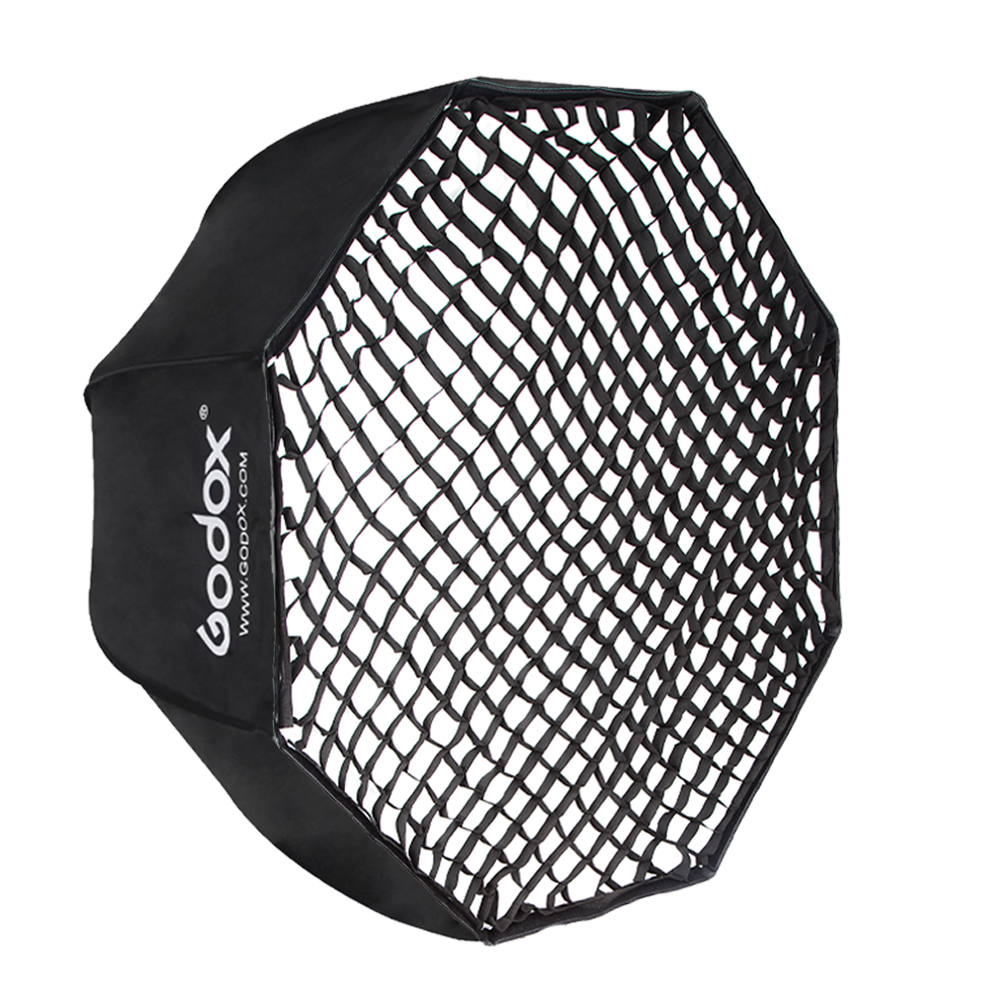 Godox Portable 95cm 37.5" Speedlite photography Reflector Umbrella Softbox with Honeycomb Grid for Godox Yongnuo Flash light