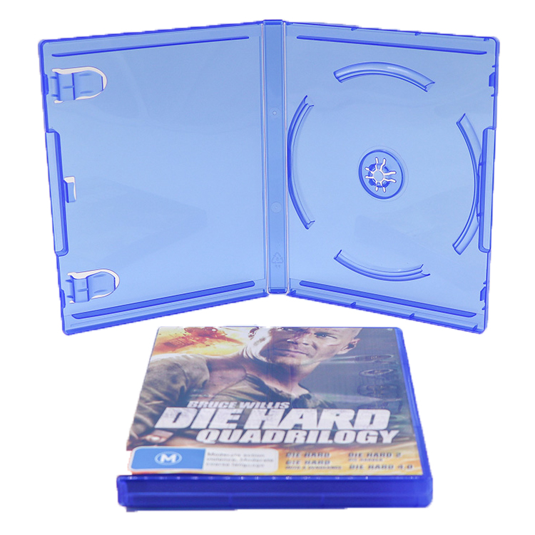 Оптовая продажа PS2 PS3 PS5 PS4 игровой CD бокс Чехол для Playstation 4 пластиковый PS4 игровой чехол синий PS4 Bluray чехол