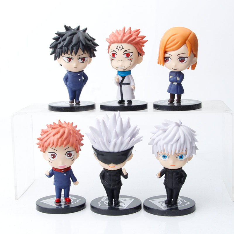 Полимерная фигурка модле игрушки Аниме jujutsu kaisen gojo satoru kugisaki фигурка хит продаж