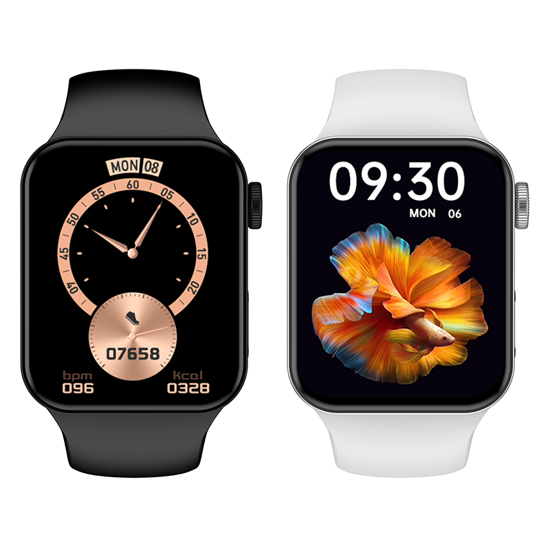 Smart Watch 7 1.82Inch Full Screen IP68 Waterproof Blood Pressure Blood Oxygen Rotation Button IWO7 Sports Smartwatch Series 7