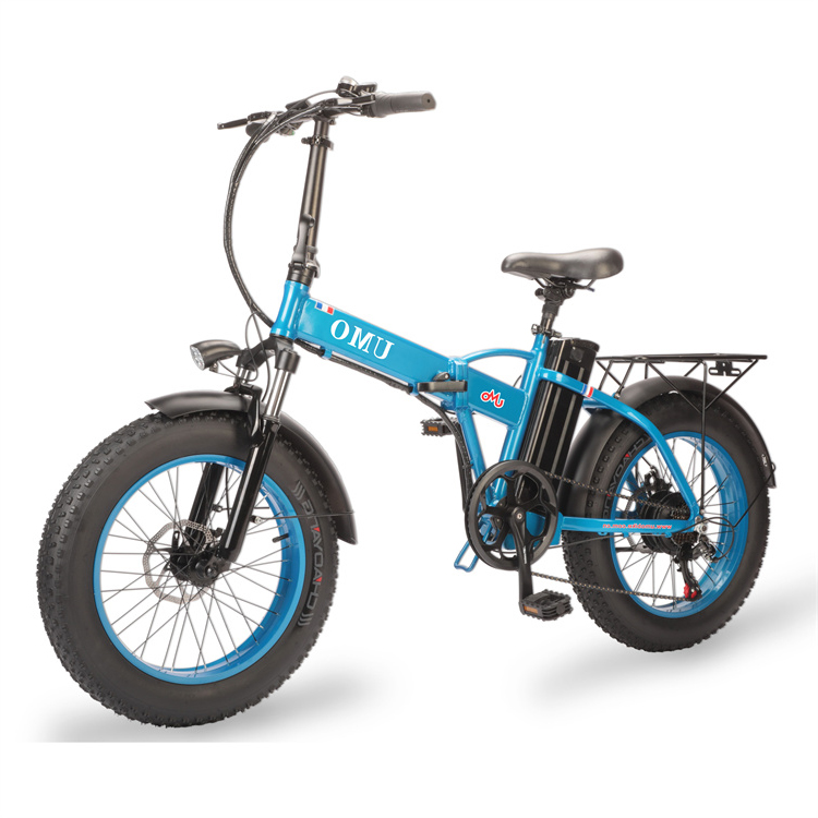 Hottest 20 Inch 48V 350W 500W 750W 1000W Fat Ebike Folding Bicycle Lithium Battery Bicicleta Electrica Electric Bike For Adults