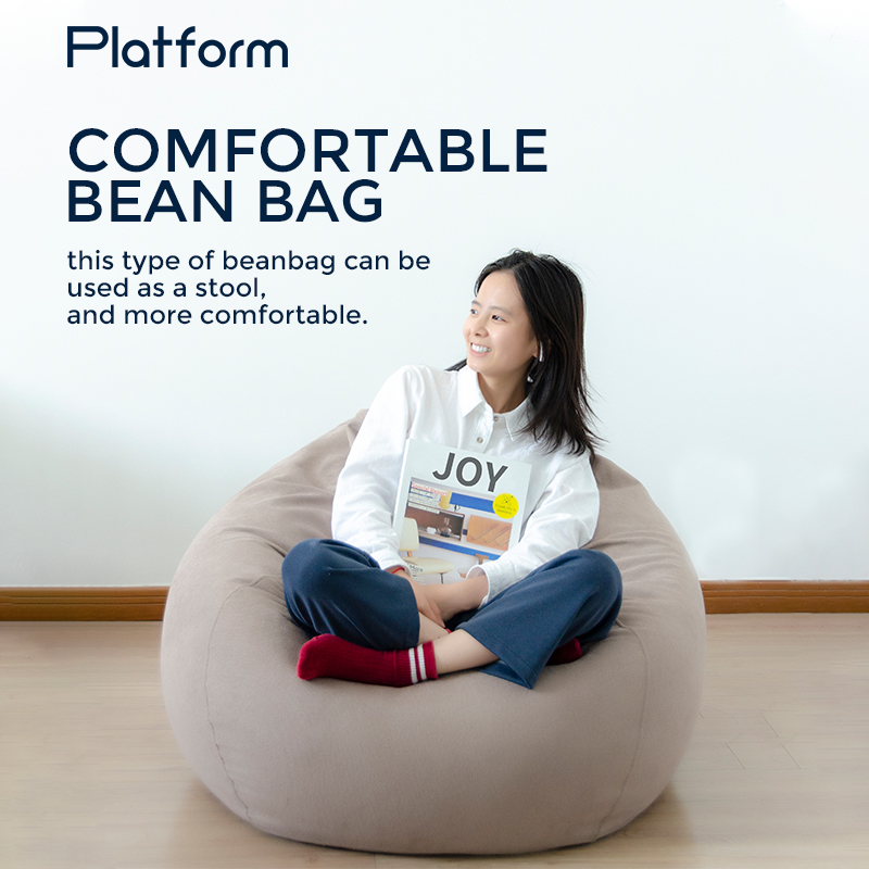Platform Hot Bean Lazy Bag Best Seller Comfortable Indoor Outdoor Bag Cover