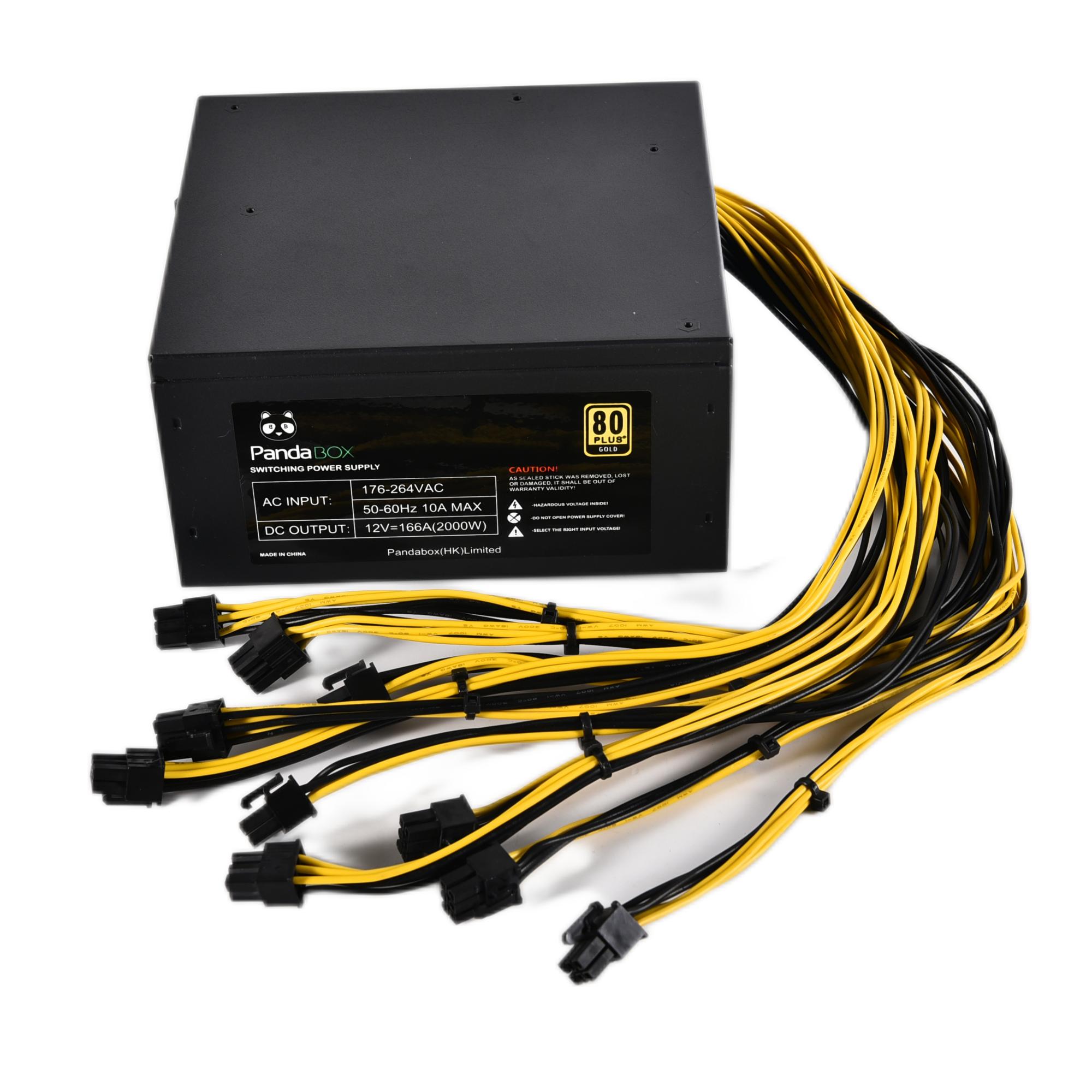 Новый блок питания Sola Box 4U, блок питания 1800 Вт 80plus, золотой блок питания высокого напряжения в наличии