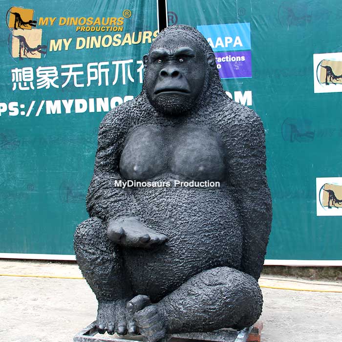 My Dino M16-10 горячая Распродажа анимационная Стекловолоконная скульптура Gorilla