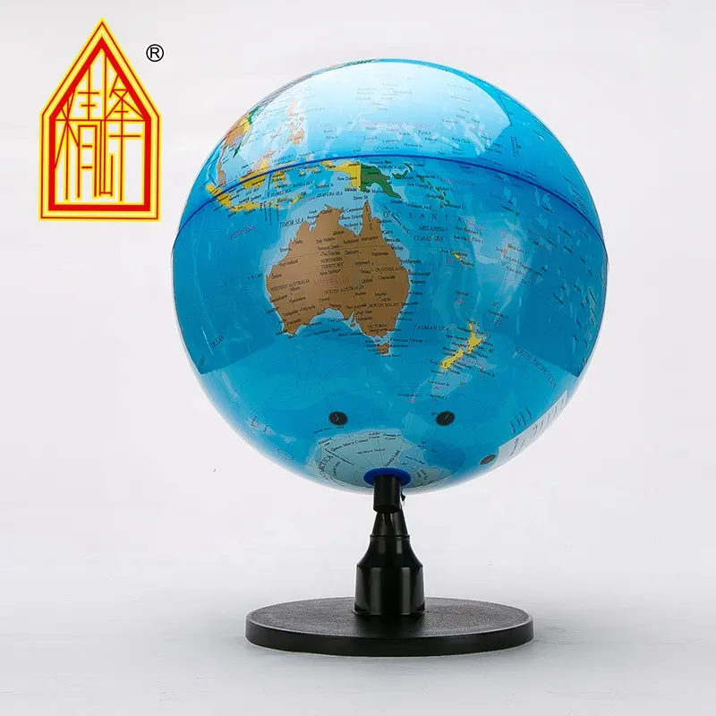Professional Made OEM Quality 32cm PVC World Globe Plastic Globe