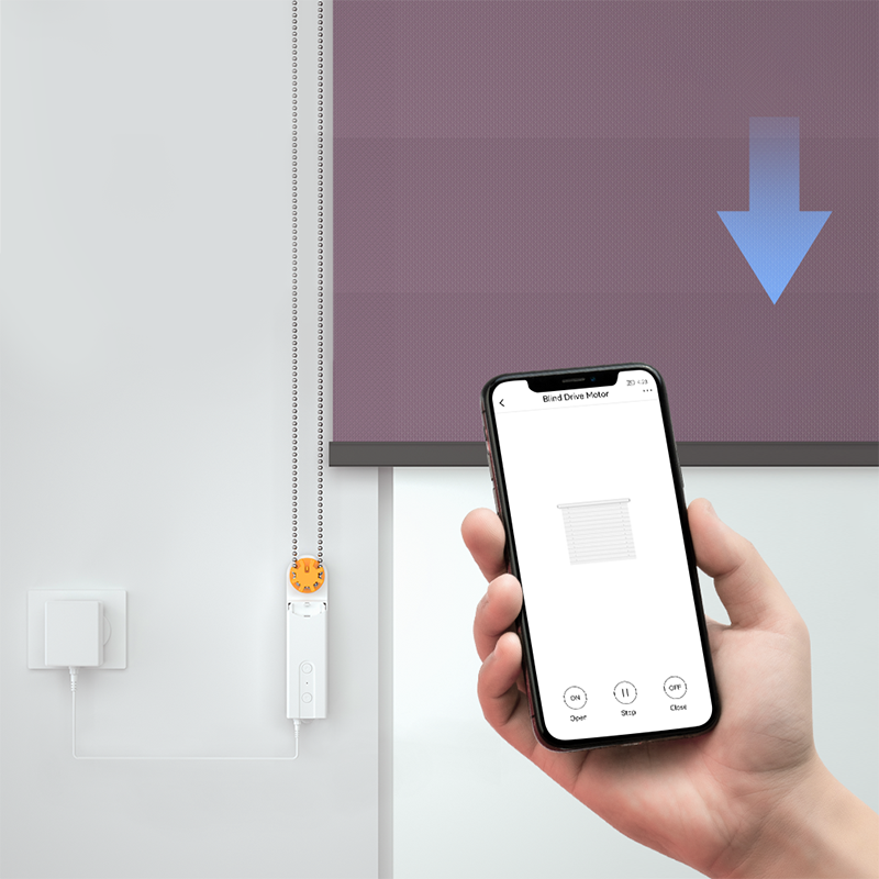 BroadLink RF Blind Driver Voice Control Smart Vertical Venetian Triple Zebra  Roller Shade Blinds WiFi Driver Motor