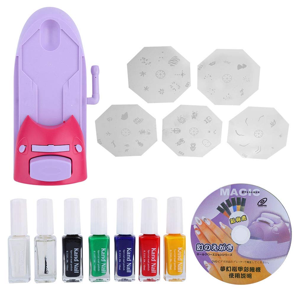Factory wholesale high quality nail painter machine nail printer nail colors stamper machine et