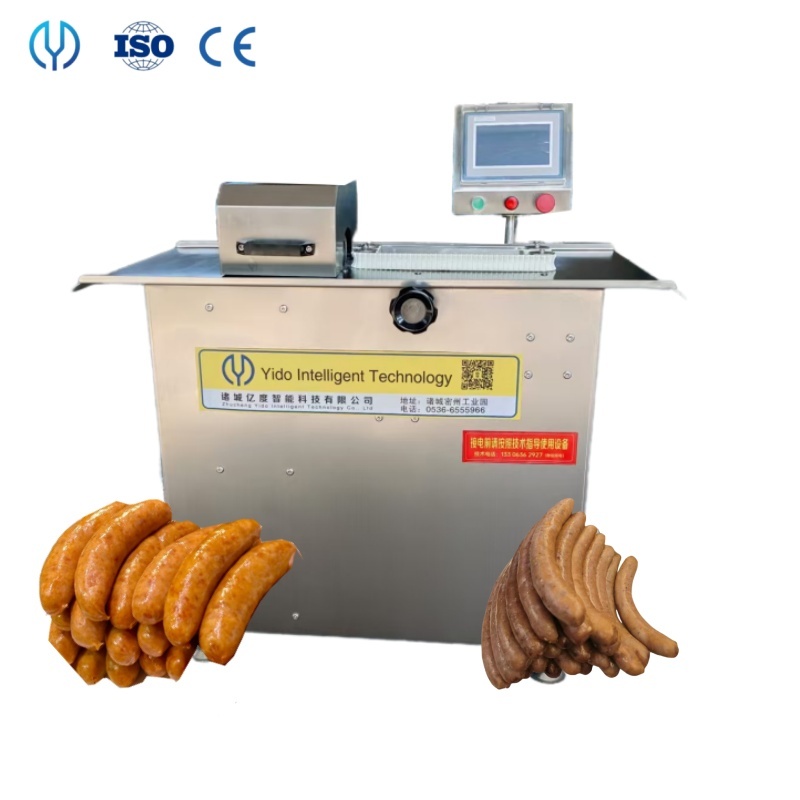 Automatic Sausage Bundle Machine Chicken Sausage Making Machine Sausage Wire Tying Machine