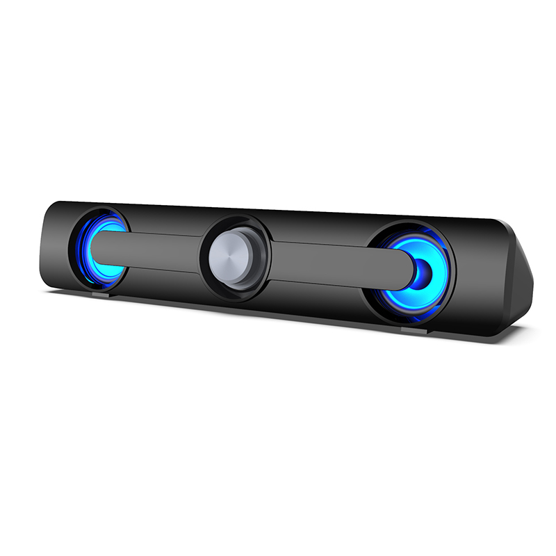 New FM Portable Speaker Wireless Led Cold Light Super Bass Sound Waterproof Noise Canceling 9D Hifi Stereo Music Mini Soundbar
