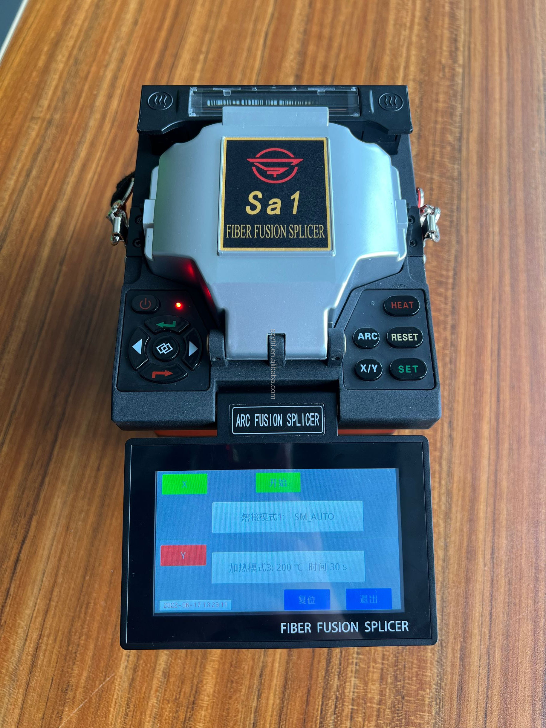 High Precision Sa1 Fiber Optic Fusion Splicer FTTH Customized Optical Fiber Splicing Machine for SM, MM, DS, NZDS Fibers