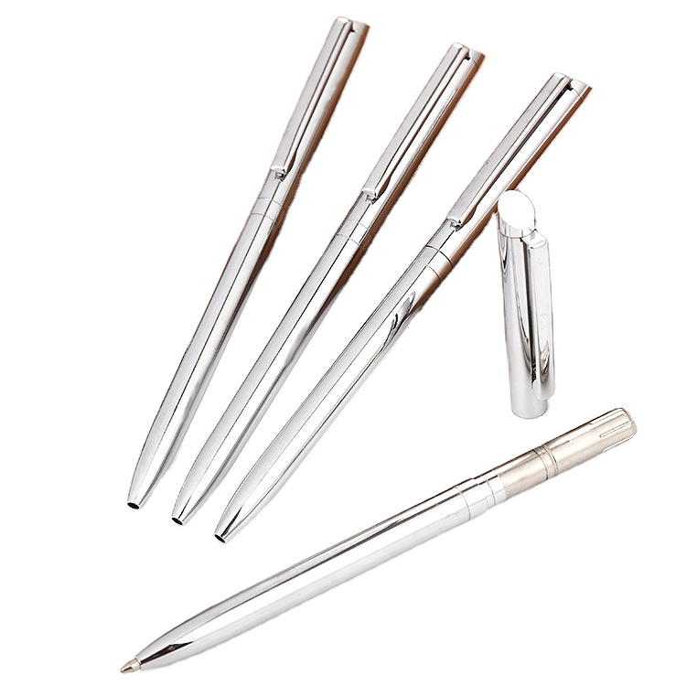 Printing Logo Ion Silver sign Pen custom ballpoint pen Products novelty pen