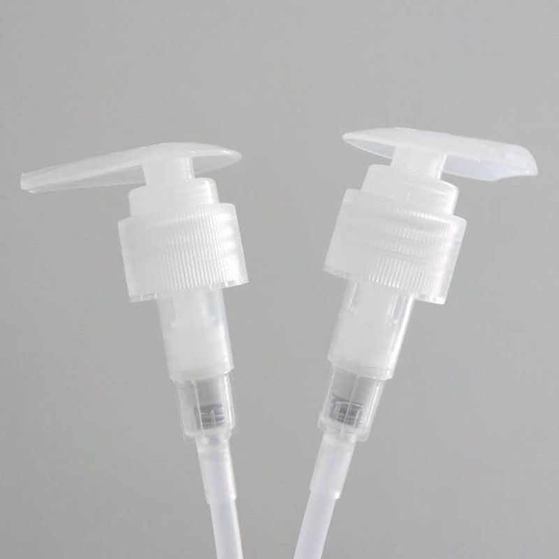 24/410 28/410 28/400 White Plastic Screw Lotion Pump For Hand Sanitizer Bottle 500ml 24/410 white Screw Ribbed Lotion Pump