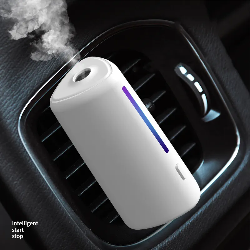 USB Automatic Scent Diffuser No Water Battery Car Freshener Diffuser Essential Oil Car Diffuser